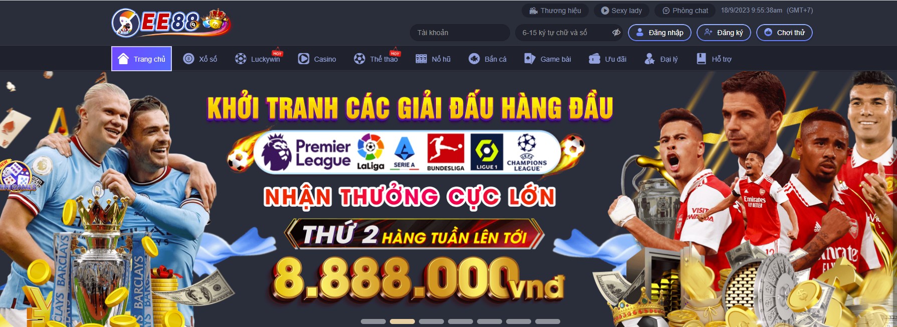 3. Cách nạp tiền vào tài khoản ee88